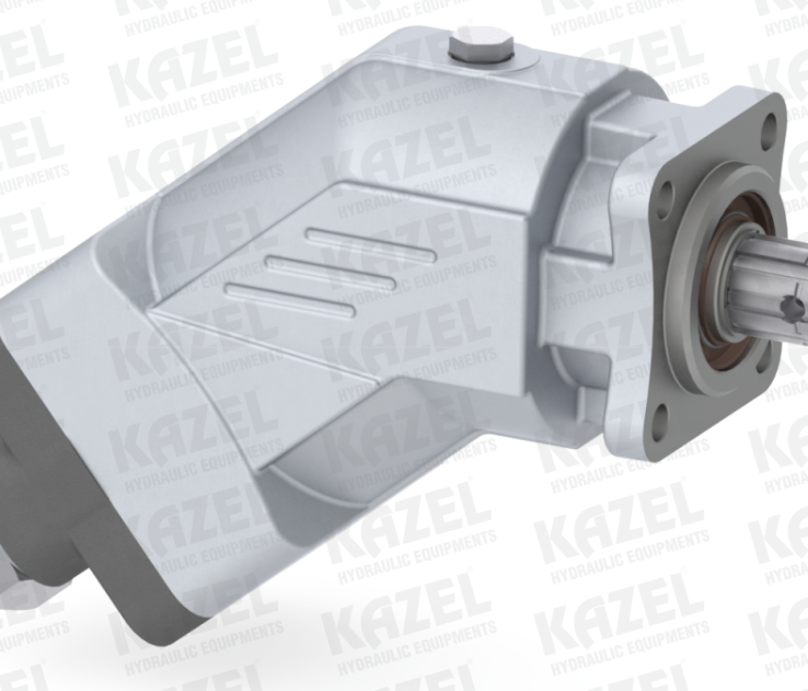 Pompa tłoczkowa skośna, aluminiowa, dwukierunkowa, ISO, wieloklinowy, 350-250bar, 23-125L